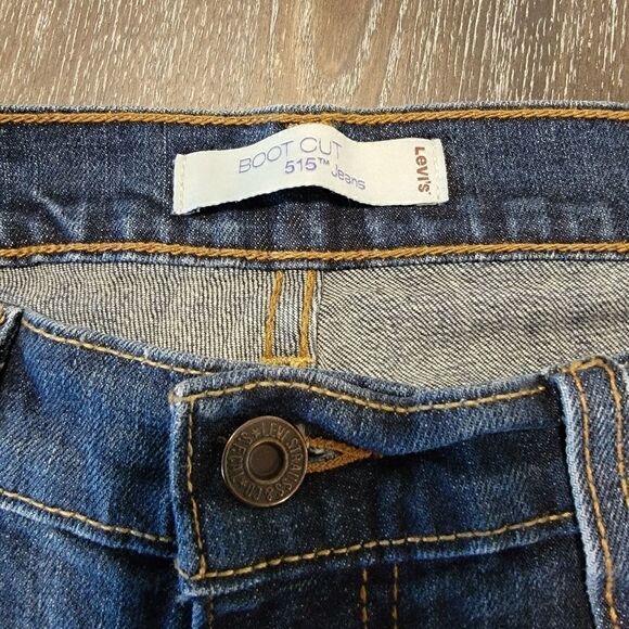 Levi's 515 Bootcut jeans dark blue Size 10M - Picture 3 of 4
